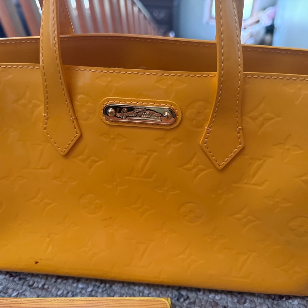 Louis Vuitton Yellow Tote